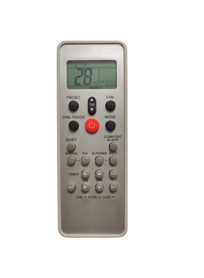 Upix AC Remote No. 117 (No Backlight), Compatible/Replacement for Toshiba AC Remote Control (Exactly Same Remote Will Only Work) - Image 1