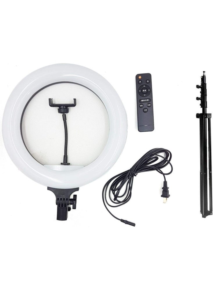PLOKAMA RL-21 21-Inch Ring Light Kit – Soft LED Fill Light with Tripod & Multi Phone Holders - Image 5
