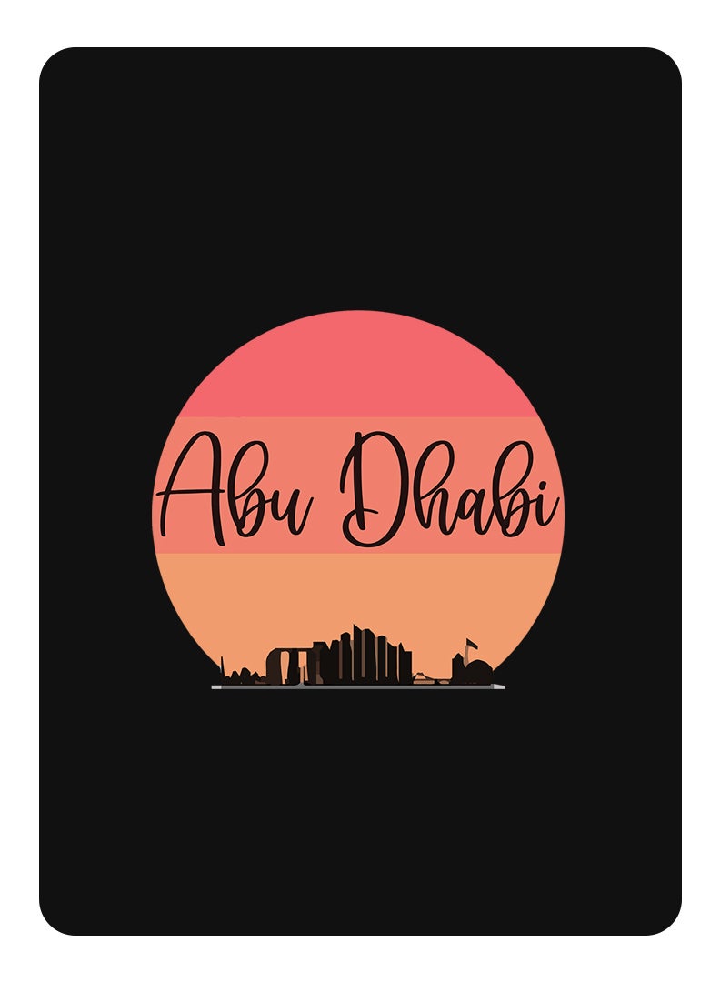 Theodor Protective Flip Case For Samsung Galaxy Tab S9 Plus With Trifold Stand Auto Wake Sleep Shockproof Cover Abu dhabi Sun - Image 1