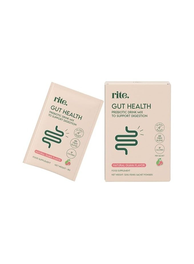 Rite Gut Health Natural Guava Flavor 30 Sachets