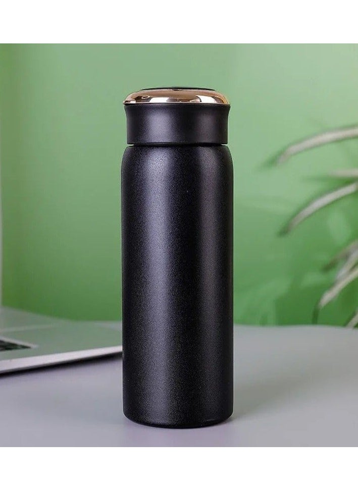 QSHOP Digital Vacuum Insulated Stainless Steel Thermos 500ml Leak Proof Coffee Tea Sports Bottle Travel Mug to Keep Drinks Hot or Cold  - Image 1
