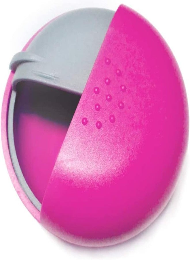 INVODA Round Pill Organizer BPA - Free, Slide Open for Meds & Supplements - Image 3