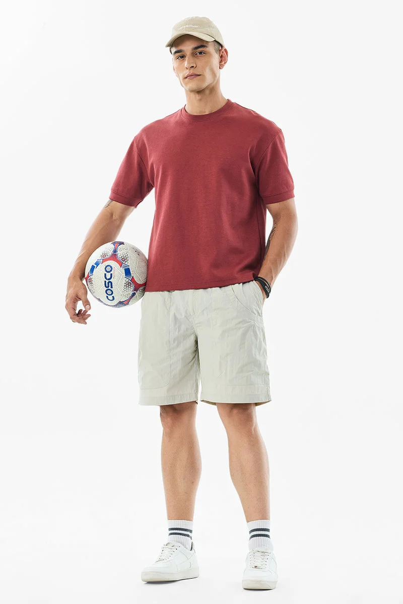 SNITCH شورت واسع من النايلون بنسبة %