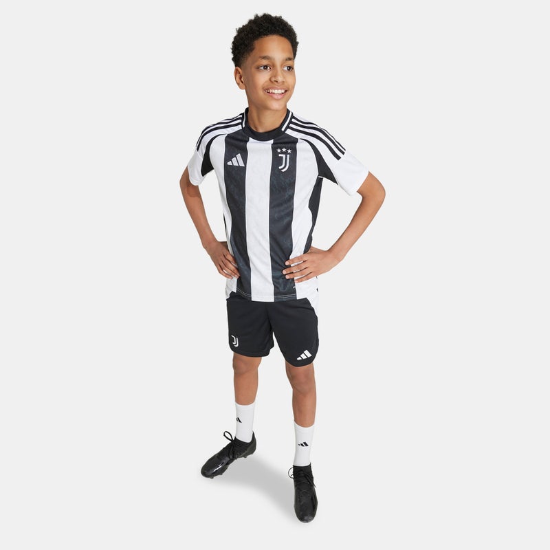 Adidas Kids Juventus 24/25 Home Replica Football Shorts - Image 3