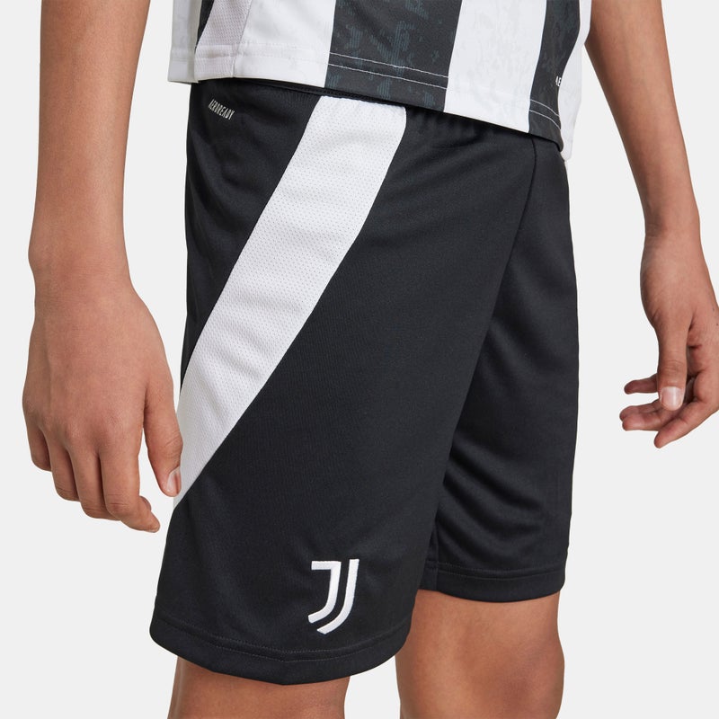 Adidas Kids Juventus 24/25 Home Replica Football Shorts - Image 4