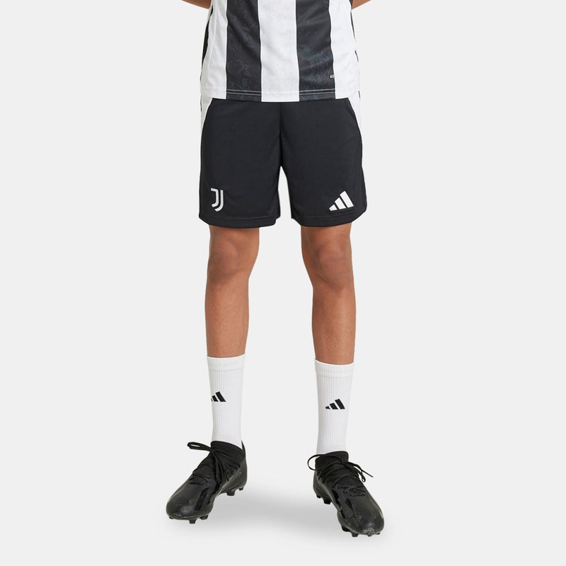 Adidas Kids Juventus 24/25 Home Replica Football Shorts - Image 1