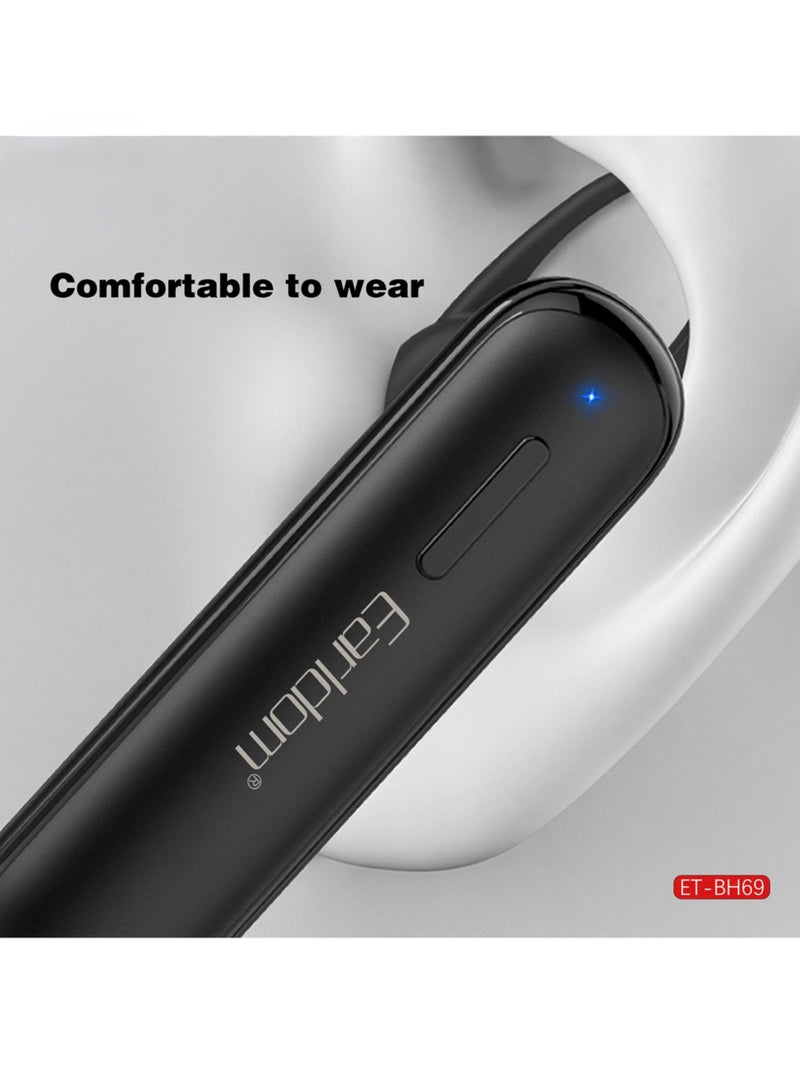 Earldom BH69 Business Wireless Headset - Crystal Clear Sound & All-Day Comfort for Professionals - Image 3