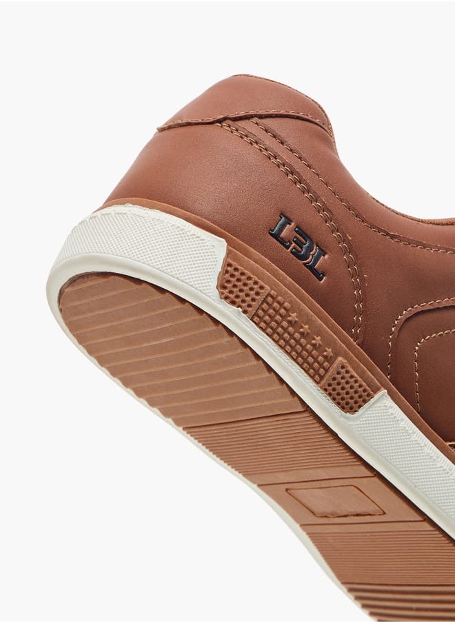 LBL by Shoexpress Men's Panelled Ankle Sneakers with Lace-Up Closure  - Image 5