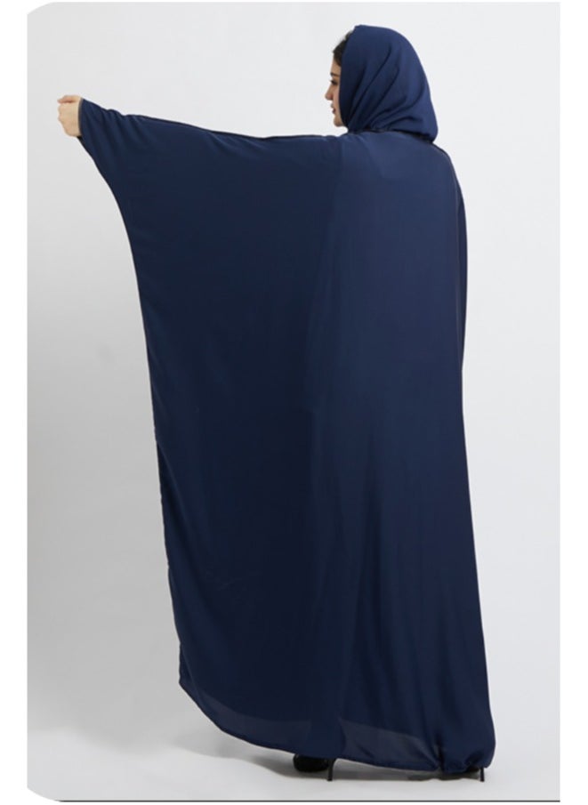 Evva Luxury Saudi Abaya for Women – Elegant Open Front Modest Wear in Premium Fabric – Ideal for Ramadan, Eid, and Everyday Elegance  - Image 4