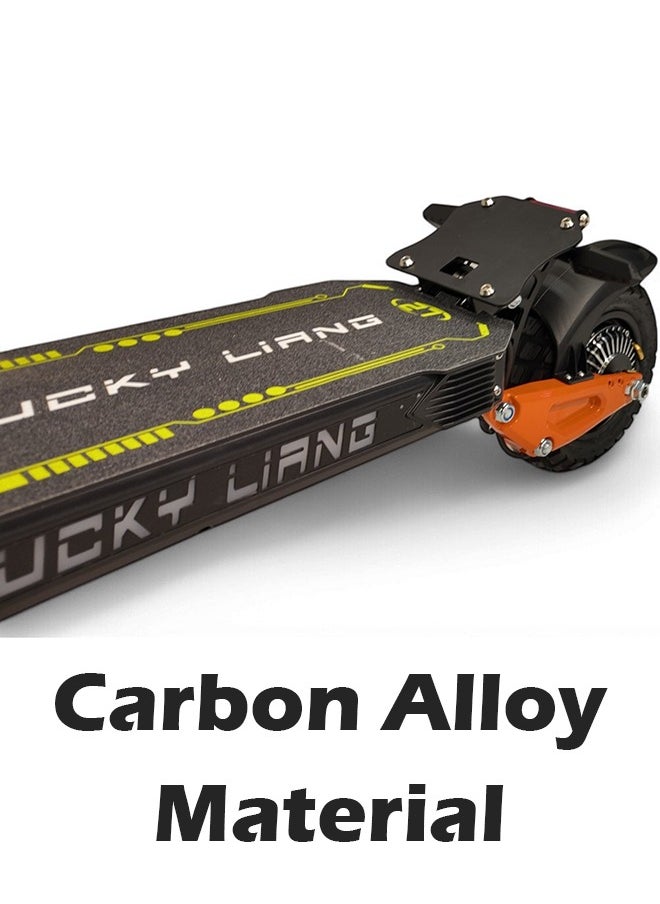 L2 Electric Folding Scooter,  1500W Motor, 50KM/H Top Speed, 48V 18AH Battery, 50 KM Range in one Charge, Off-Road Tires and Suspension with NFC Lock System, E-Scooter With Helmet and Safety Vest