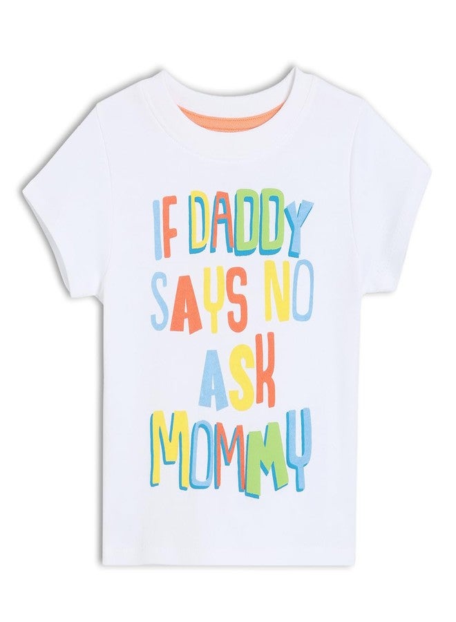 miniklub Baby Boys Crew Neck Short Sleeve Knit T-Shirt (18-24M) White - Image 1
