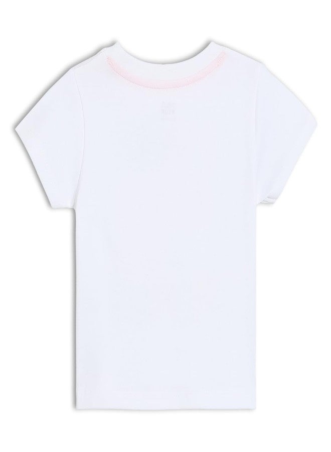 miniklub Baby Boys Crew Neck Short Sleeve Knit T-Shirt (18-24M) White - Image 2