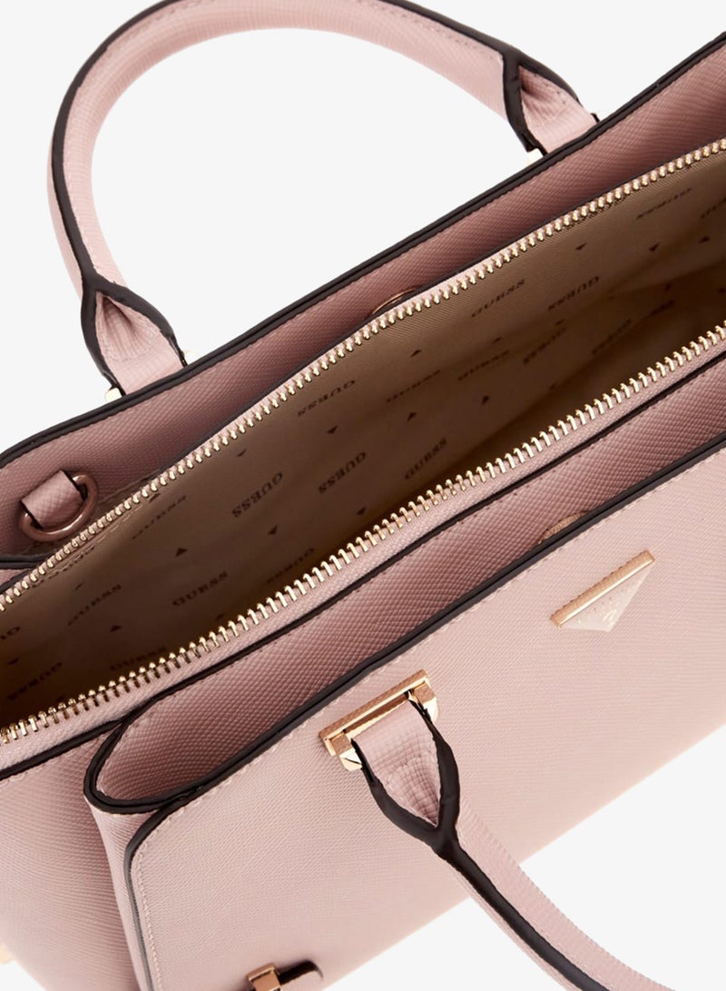 GUESS Rosalba Girlfriend Satchel Bag - Image 4