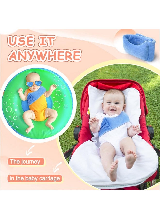POWYS Torticollis Pillows for Infants Neck Support Newborn Toddler Car Seat Head Positioner for Traveling Sleeping Baby Kid Head Correction Adjustable Soft Cusion - Image 5