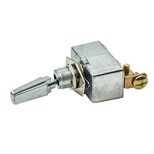 RoadPro RP-2059 1" 2-Position Flat Toggle Switch with Screw Connector - Image 2
