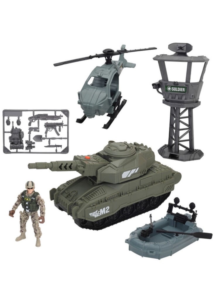 Soldier Force - Encampment Defense Troop Playset - Image 1