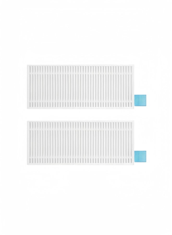 Greenworks GRV-1010/GRV-5011 Robotic Vacuum Replacement Filters, 2-Pack, White - Image 1