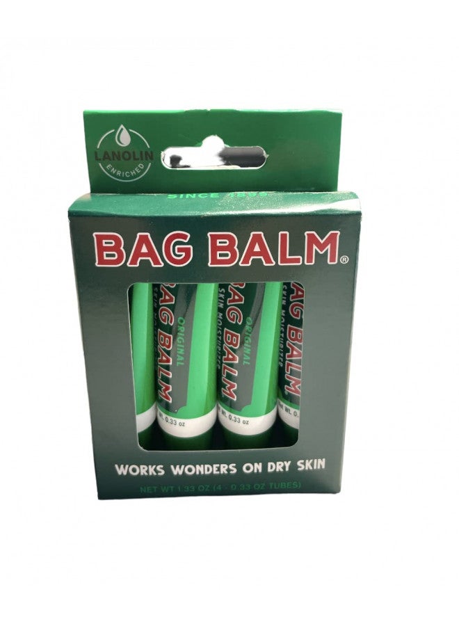 Bag Balm صندوق هدايا مرطب شفاه باغ بالمر (مجموعة من 4) - Image 5