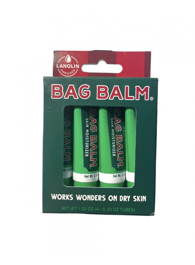 Bag Balm صندوق هدايا مرطب شفاه باغ بالمر (مجموعة من 4) - Image 2