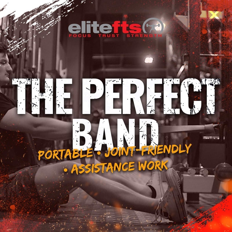 EliteFTS Pro Resistance Band - Boost Core Stability and Flexibility with This Portable  Joint-Friendly Tool - 41"" Long (PRO Average Resistance Band  Silver) (Single) - Image 3