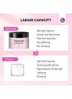 Saviland 60G Nail Repair Kit For Broken Damaged Nails 3 Mins Air Dry Quick & Easy Instant Broken Nail Repair Natural Clear & Pink Dip Powder With 21Ml Nail Repair Glue Emergency Home & Salon Use  - Image 5