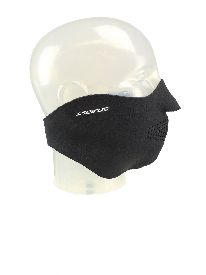 Seirus Innovation 6810 Neofleece Comfort Masque - Winter Cold Weather Face Protection, Black, Large - Image 4