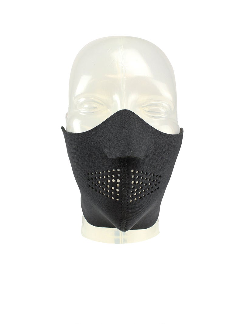 Seirus Innovation 6810 Neofleece Comfort Masque - Winter Cold Weather Face Protection, Black, Large - Image 2