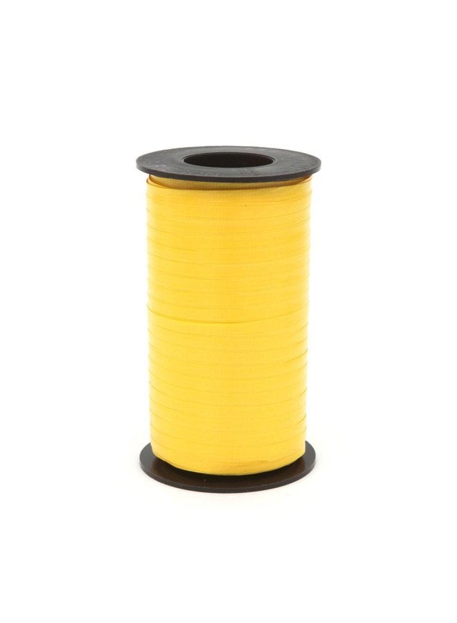 Splendorette Crimped Curling Ribbon, 3/16-Inch Wide by 500-Yard Spool, Sunshine