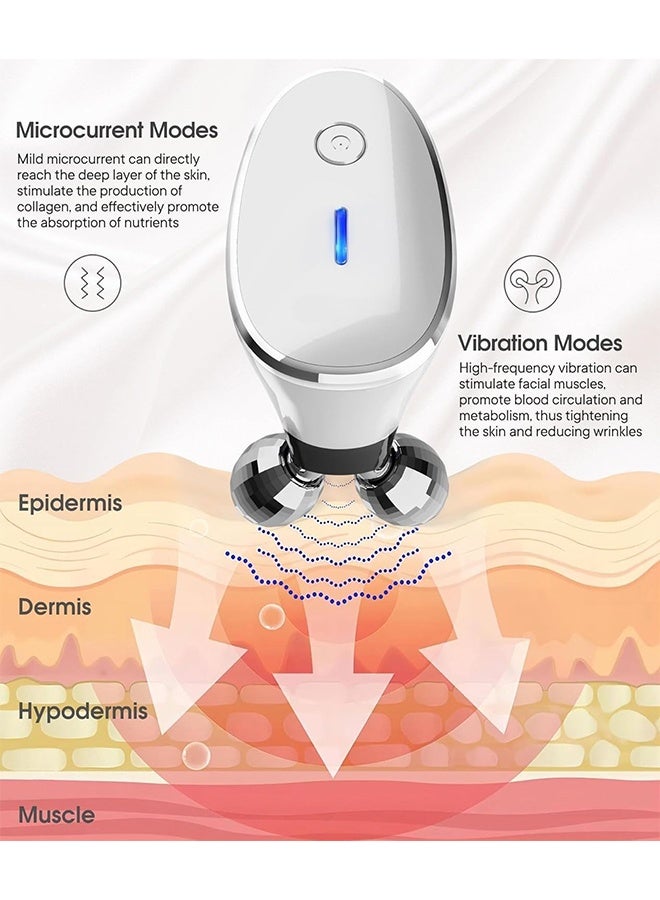 DAREU 360° Face & Neck Lifting Device – Rechargeable Microcurrent Massager for Skin Tightening, Wrinkle Reduction & Double Chin Removal - Image 2