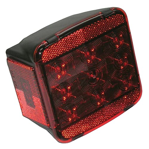 Perterson Peterson Manufacturing Piranha Square LED Stop/Turn/Tail Trailer Light - 4.76in., With License Light, Model# V840L - Image 4