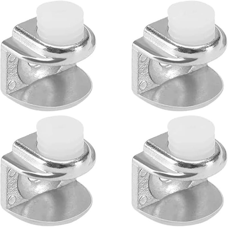 Adjustable Glass Shelf Brackets For Securing Panels 40pcs Size 2 - Image 1