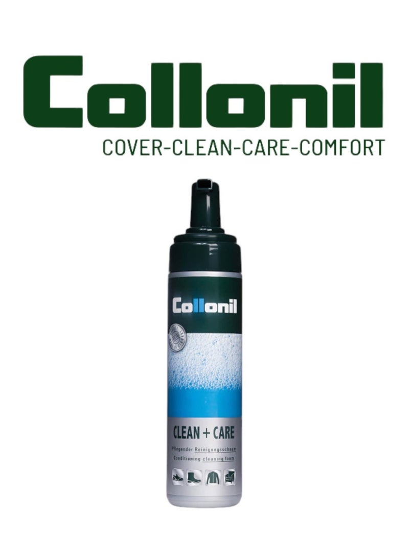 Collonil Collonil Clean & Care Foam – 200ml – Multi-Material Cleaner and Conditioner  - Image 2