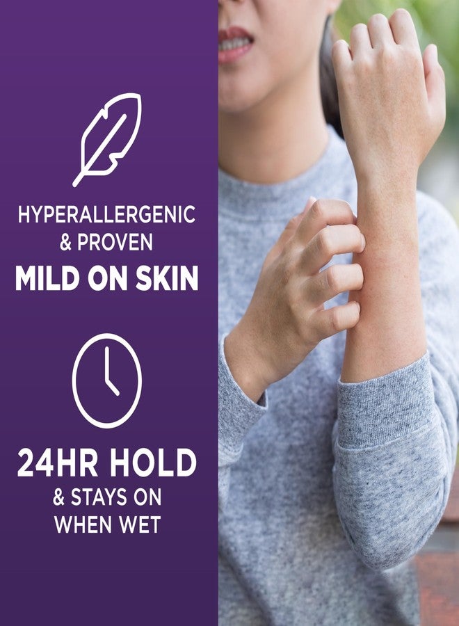 BAND-AID Brand Adhesive Bandages for Sensitive Skin, Hypoallergenic First Aid Bandages with Painless Removal, Stays on When Wet & Suitable for Eczema Prone Skin, Extra Large Size, 7 ct - Image 3
