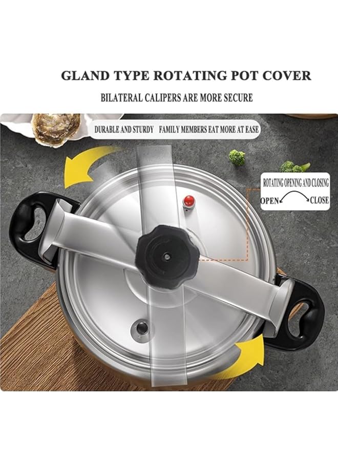 كادي ون قدر ضغط، قدر ضغط، قدر بخار، قدر بخار ألومنيوم (4 لتر) - Image 4