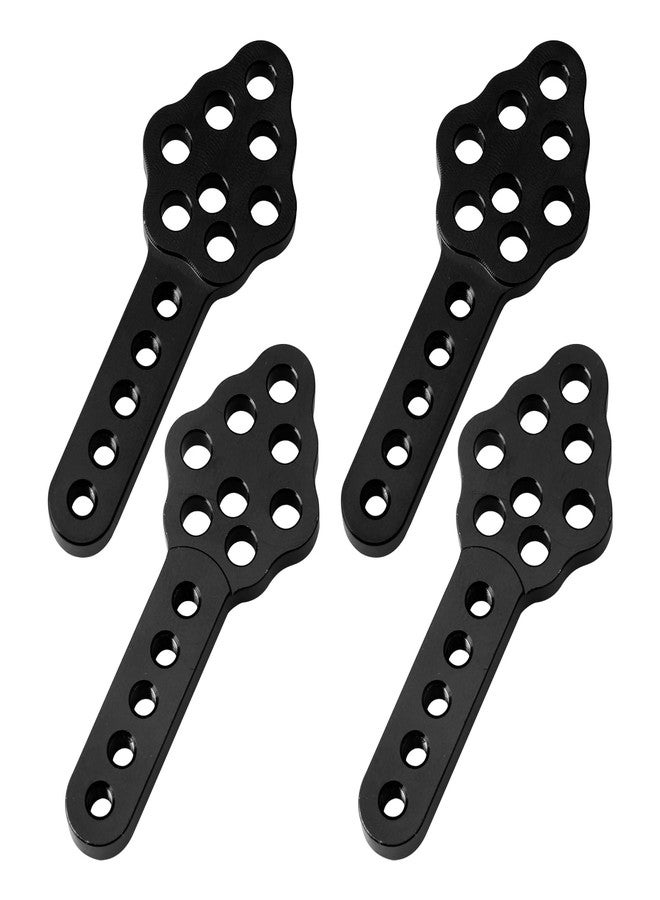 Hobbyfire Aluminum Shock Mount Lift Kit Set for 1/10 Axial SCX10 90046 D90 D110 RC Crawler Car Truck Upgrades Parts (Black) - Image 1