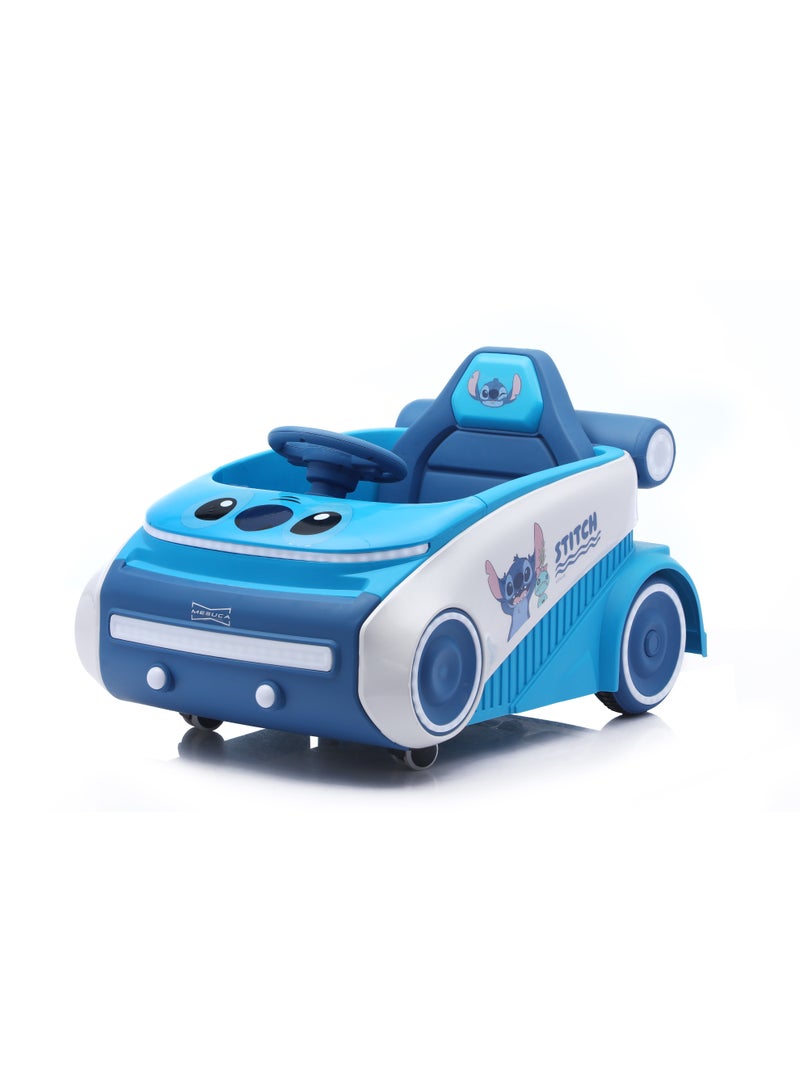 ستيتش سيارة كهربائية للأطفال مزودة ببطارية وأضواء - Image 1