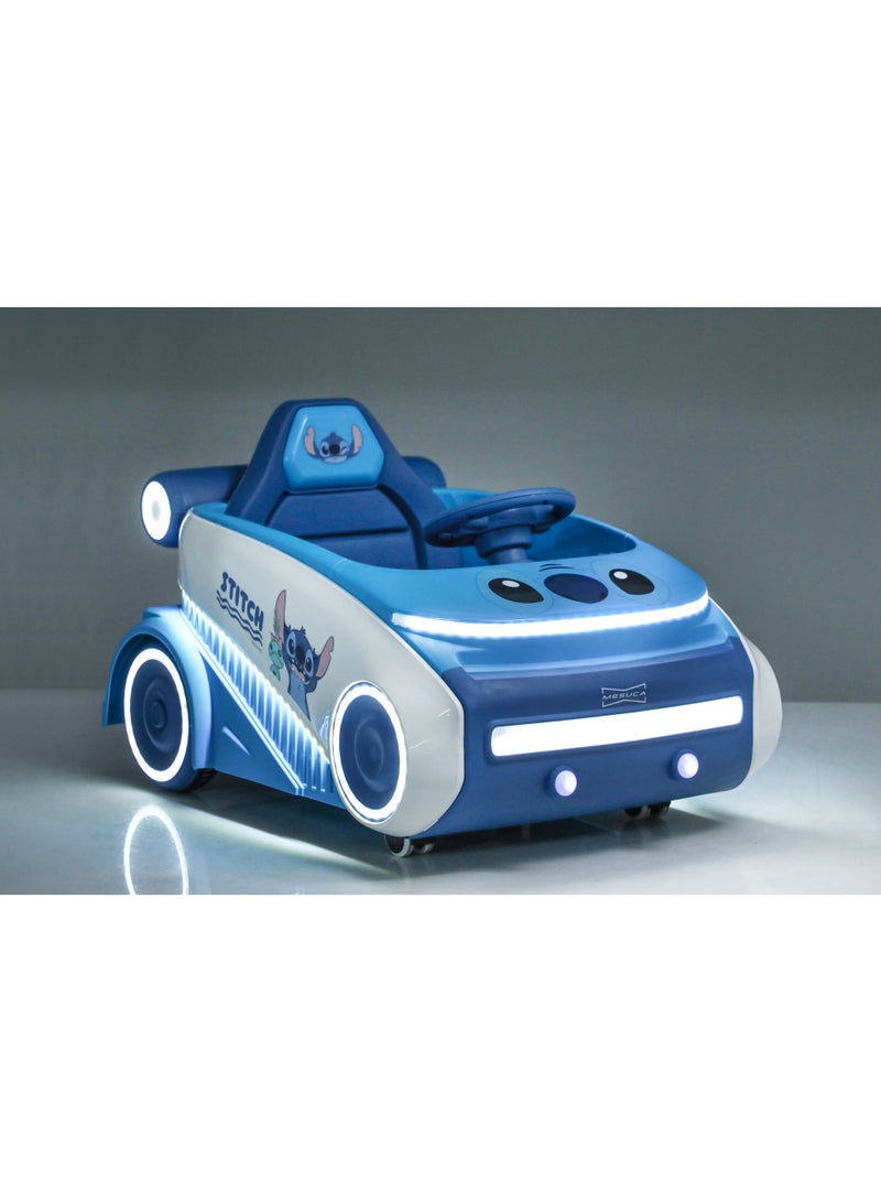 ستيتش سيارة كهربائية للأطفال مزودة ببطارية وأضواء - Image 5
