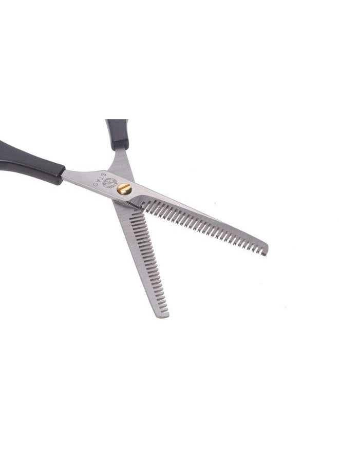 STAG Stainless Steel Professional Hair Cutting Scissior Ssc005 Double Teeth 6"  - Image 4