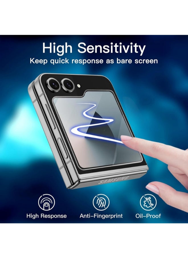 Protect PROTECT Tempered Glass Screen Protector for Samsung Galaxy Z Flip 6 | Anti-Scratch, Clear – Model: CZFLP6  - Image 1