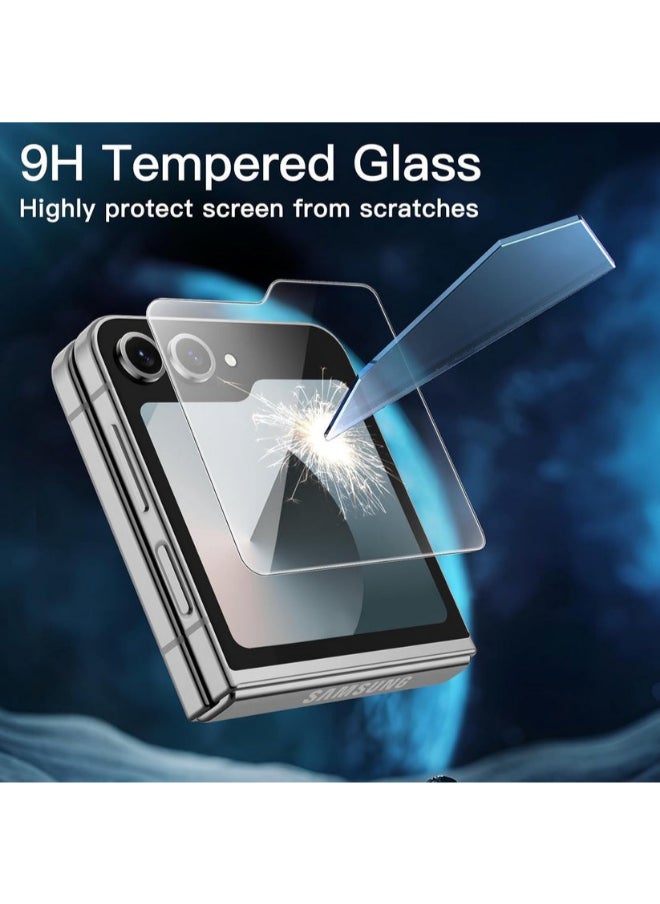 Protect PROTECT Tempered Glass Screen Protector for Samsung Galaxy Z Flip 6 | Anti-Scratch, Clear – Model: CZFLP6  - Image 2