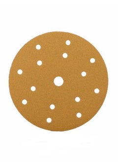 RHINOMOTIVE RHINOMOTIVE - MULTI PURPOSE GOLD ABRASIVE DISCS Grit 80 100Pcs Per Box  - Image 2