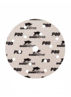 RHINOMOTIVE RHINOMOTIVE - MULTI PURPOSE GOLD ABRASIVE DISCS Grit 80 100Pcs Per Box  - Image 3