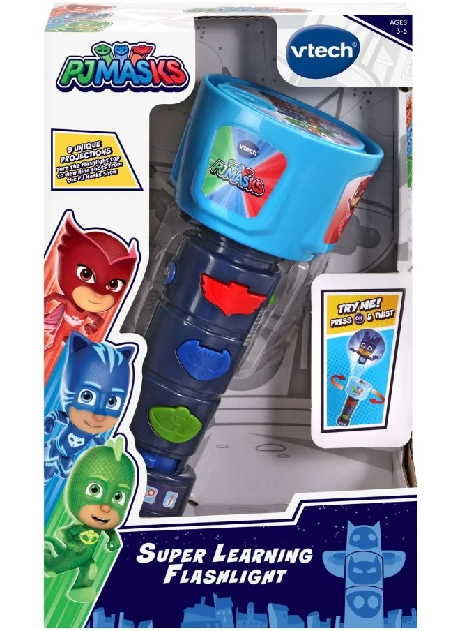 في تك Pj Masks Super Learning Flashlight Blue 8.1X8.1X17Cm 8.1x8.1x17cm