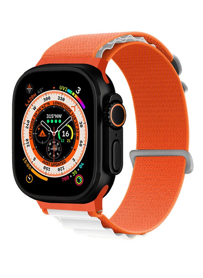Generic Alpine Loop Band For Apple Watch Band 49mm/45mm/44mm/42mm Nylon Woven Sport Strap Compatible with iWatch Series Ultra2/Ultra/8/7/SE/6/5/4/3/2/1 Adjustable Strap  - Image 2