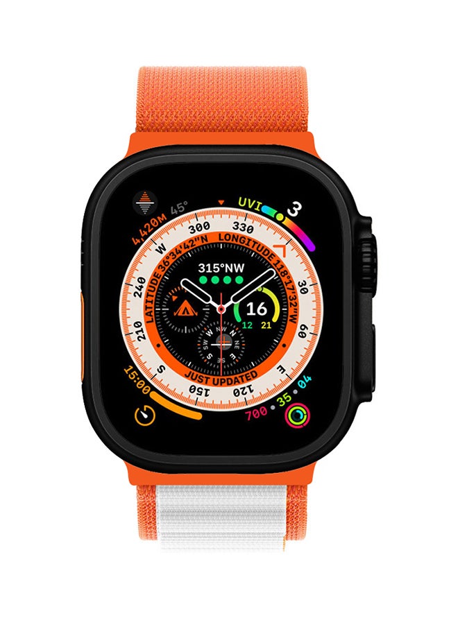 Generic Alpine Loop Band For Apple Watch Band 49mm/45mm/44mm/42mm Nylon Woven Sport Strap Compatible with iWatch Series Ultra2/Ultra/8/7/SE/6/5/4/3/2/1 Adjustable Strap  - Image 3