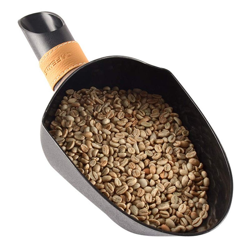 CAFEMASY Coffee Bean Shovel Scoop Commerical Coffee Beans Filling Scooper Plastic Coffee Bean Scale Measuring Scoop