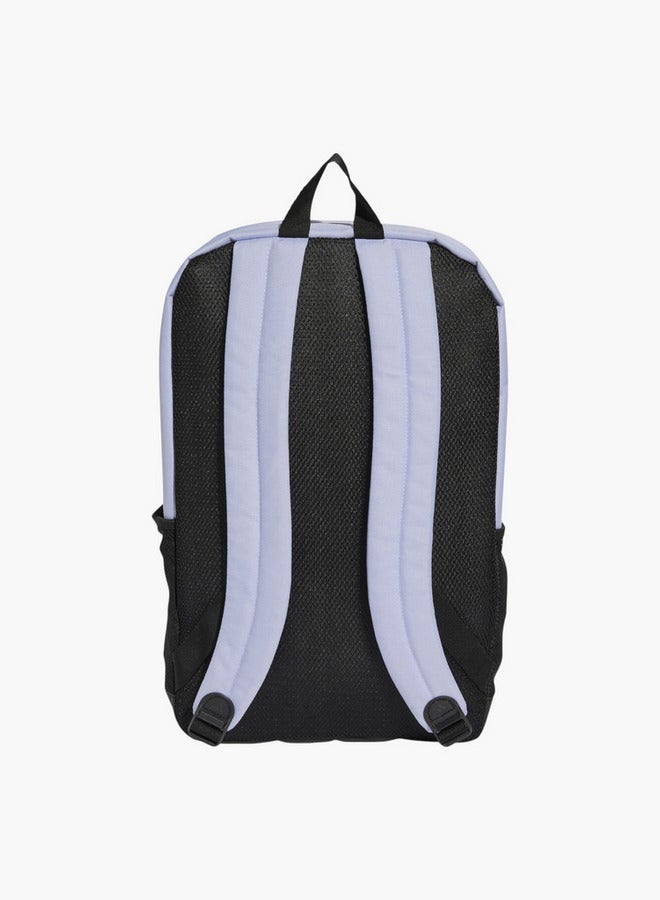 Adidas Logo Print School Backpack With Adjustable Straps And Zip Closure - Image 5