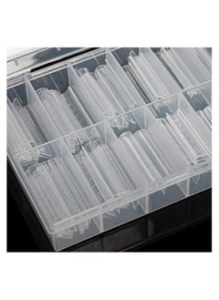 brunson Dual Nail Forms for Poly Extension Gel Pre-shaped False Tips with Scale 120pcs Manicure Tool for Nail Extensions Mold Nail Tips Acrylic Nails False Nails Manicure Tool  - Image 5