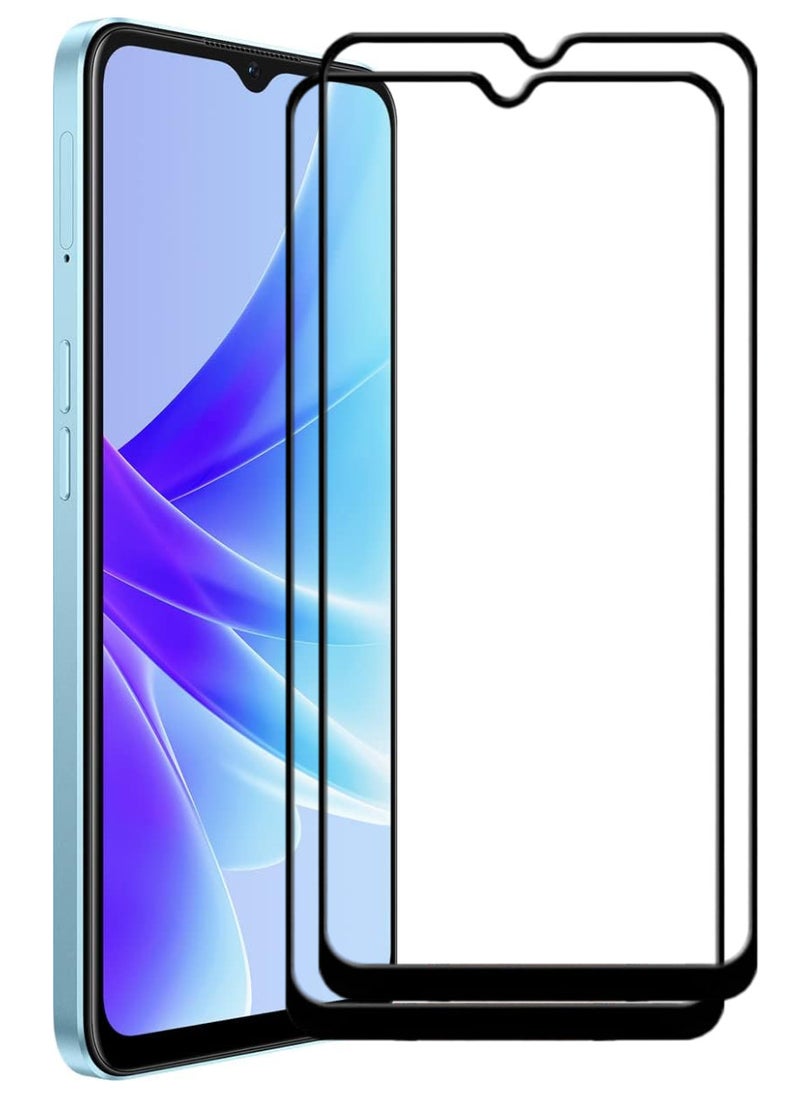 ACLIX 2 Pieces Antistatic ESD Dustproof Premium Quality High Definition Tempered Glass Screen Protector Designed For Oppo A77 4G - Image 1