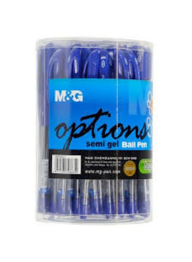 ام اند جي M&G semi gel pen, ball pen,0.5 mm, 60 pen - Image 1